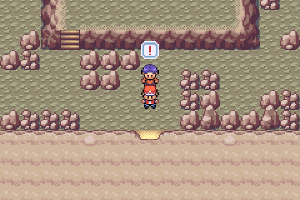 Real in-game mGBA capture of Battle Tower Floor 1 in Pokémon Definitive Build 10.68.1